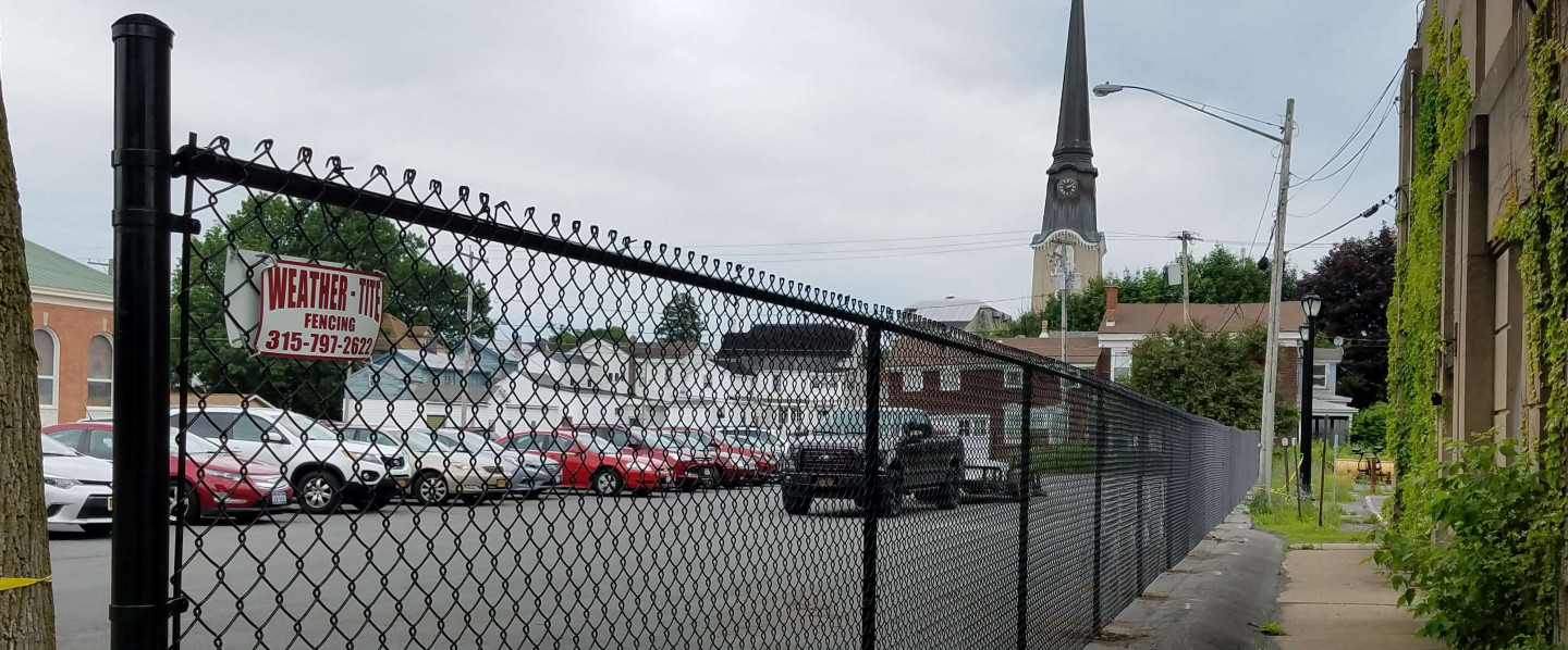 chain-link fencing